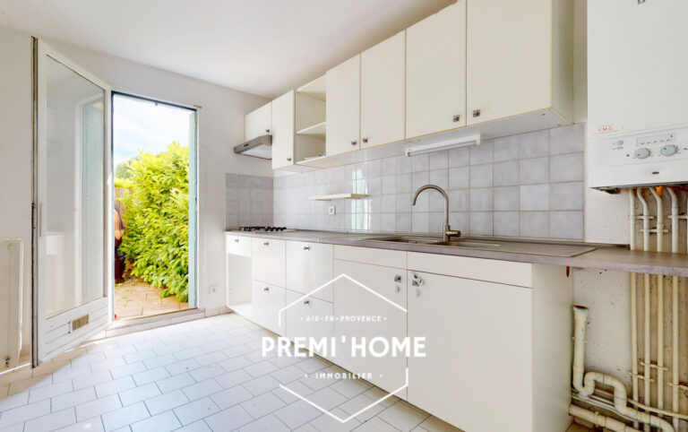 A VENDRE T3 EN DUPLEX AVEC JARDIN AIX OUEST - Premi'home Agence immobilière Aix En Provence