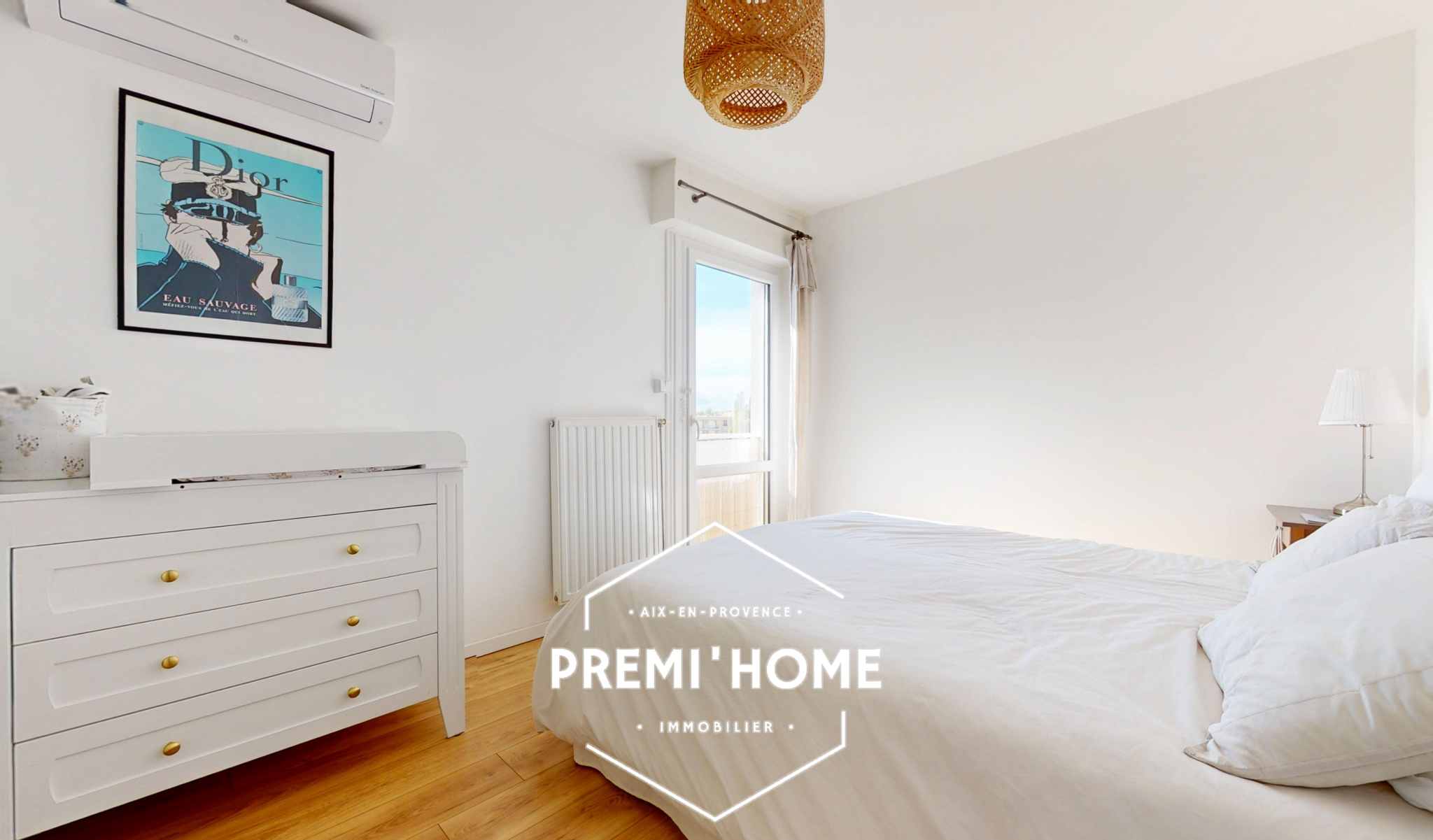 A VENDRE T3/4 RENOVE DERNIER ETAGE PIGONNET AIX EN PROVENCE - Premi'home Agence immobilière Aix En Provence