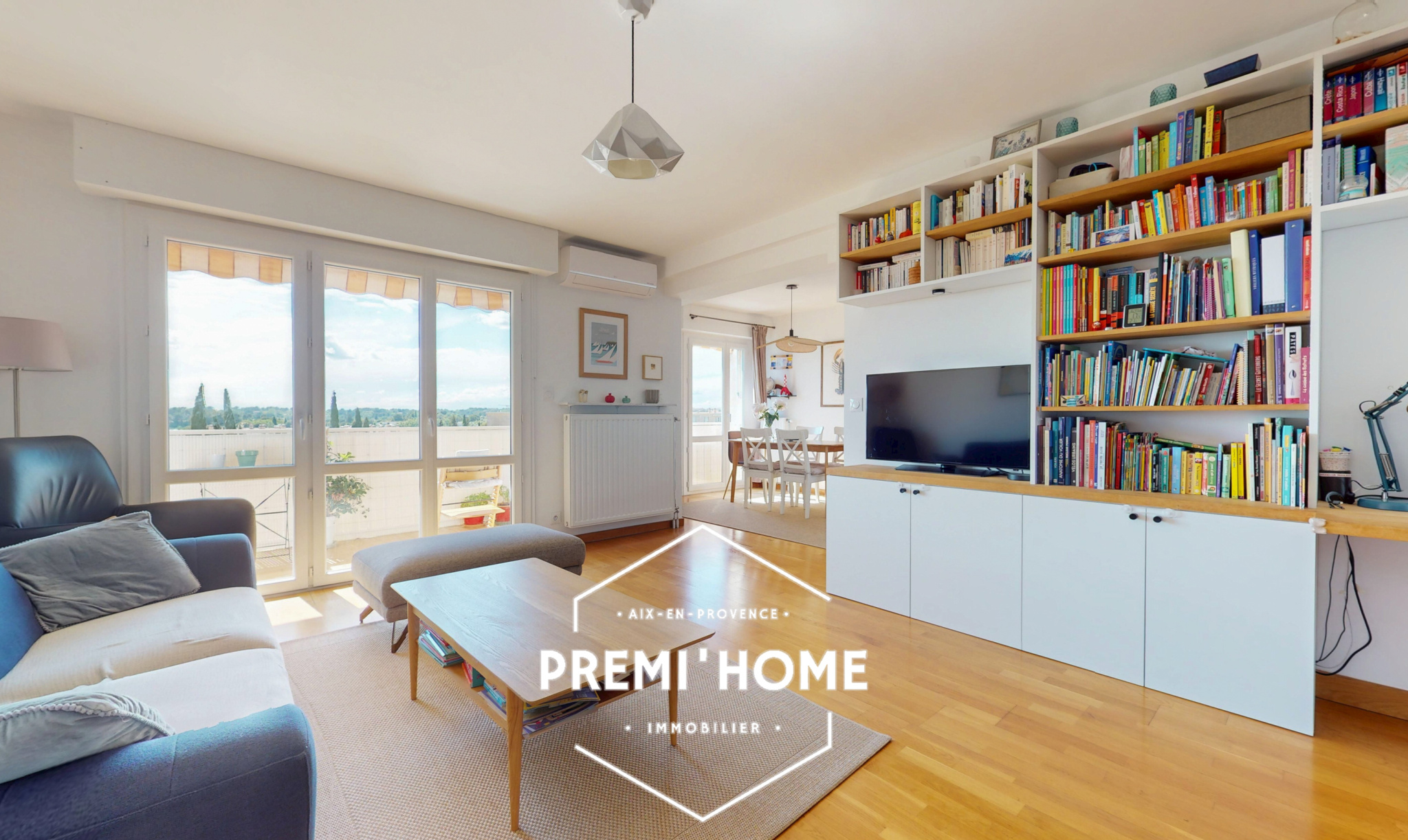 A VENDRE T3/4 RENOVE DERNIER ETAGE PIGONNET AIX EN PROVENCE - Premi'home Agence immobilière Aix En Provence