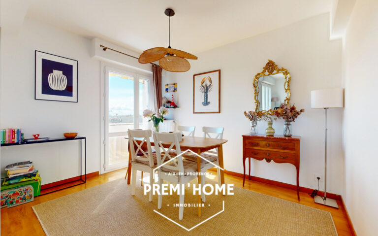 A VENDRE T3/4 RENOVE DERNIER ETAGE PIGONNET AIX EN PROVENCE - Premi'home Agence immobilière Aix En Provence