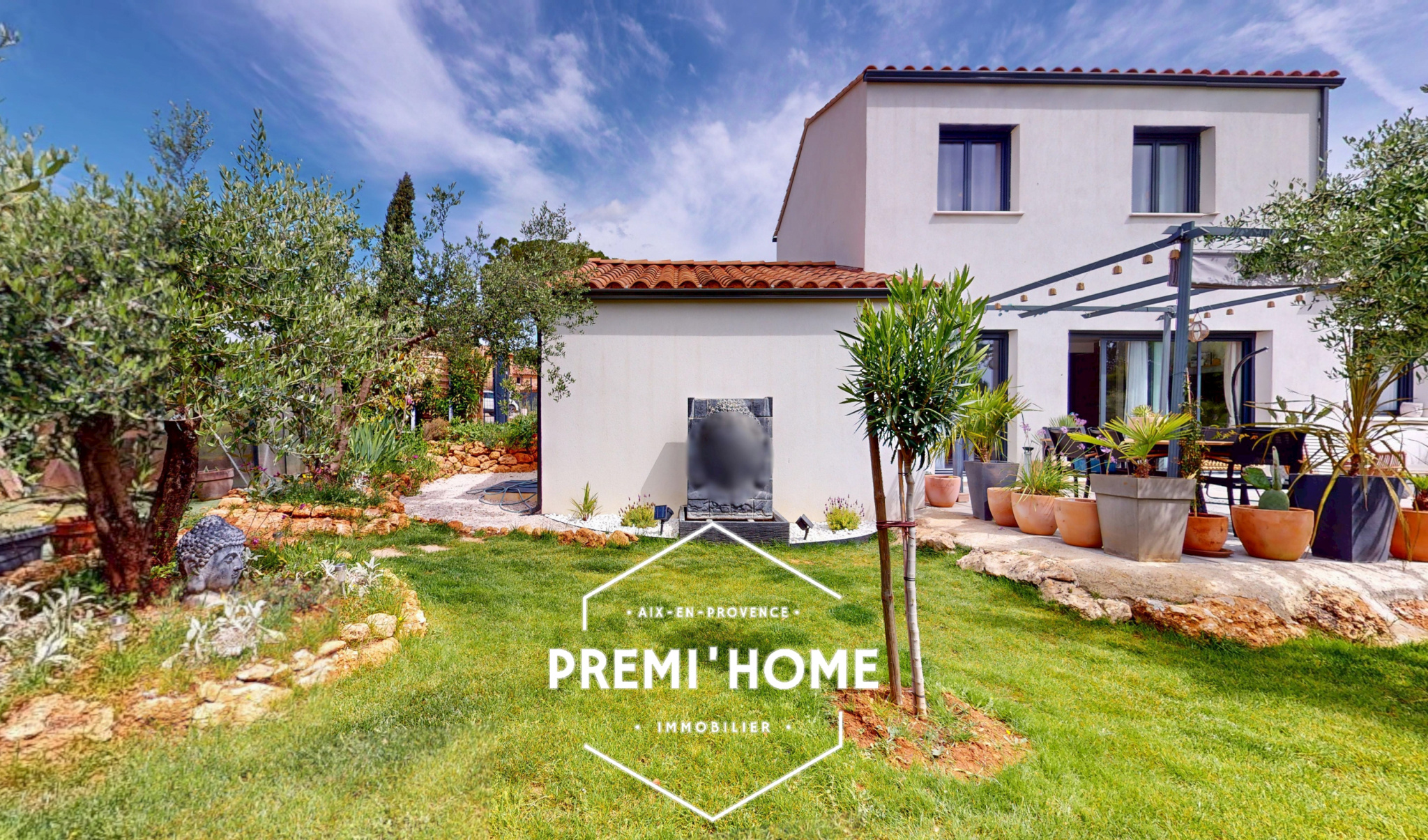 A VENDRE MAISON RÉCENTE 3 CHAMBRES PISCINE A COTIGNAC - Premi'home Agence immobilière Aix En Provence