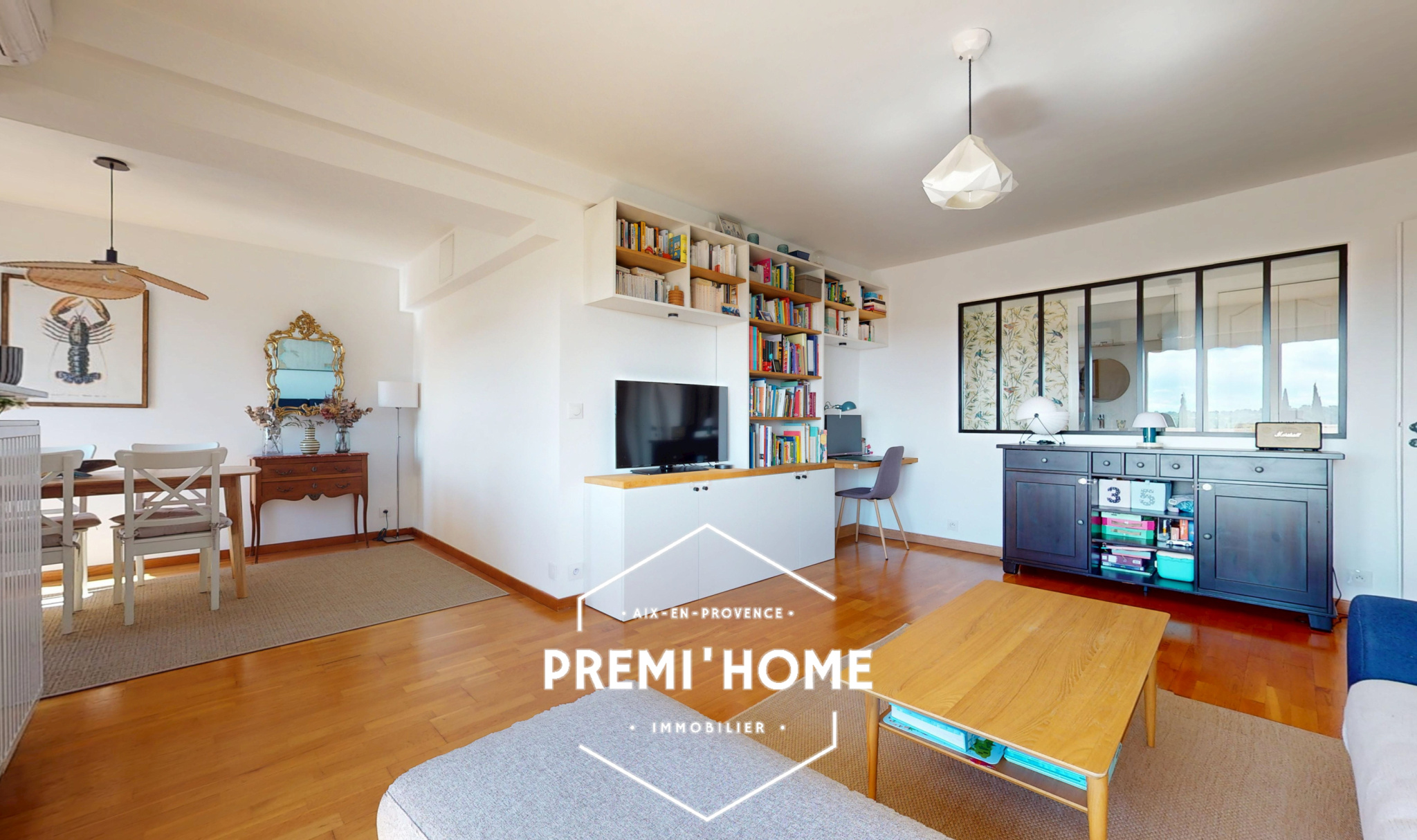 A VENDRE T3/4 RENOVE DERNIER ETAGE PIGONNET AIX EN PROVENCE - Premi'home Agence immobilière Aix En Provence