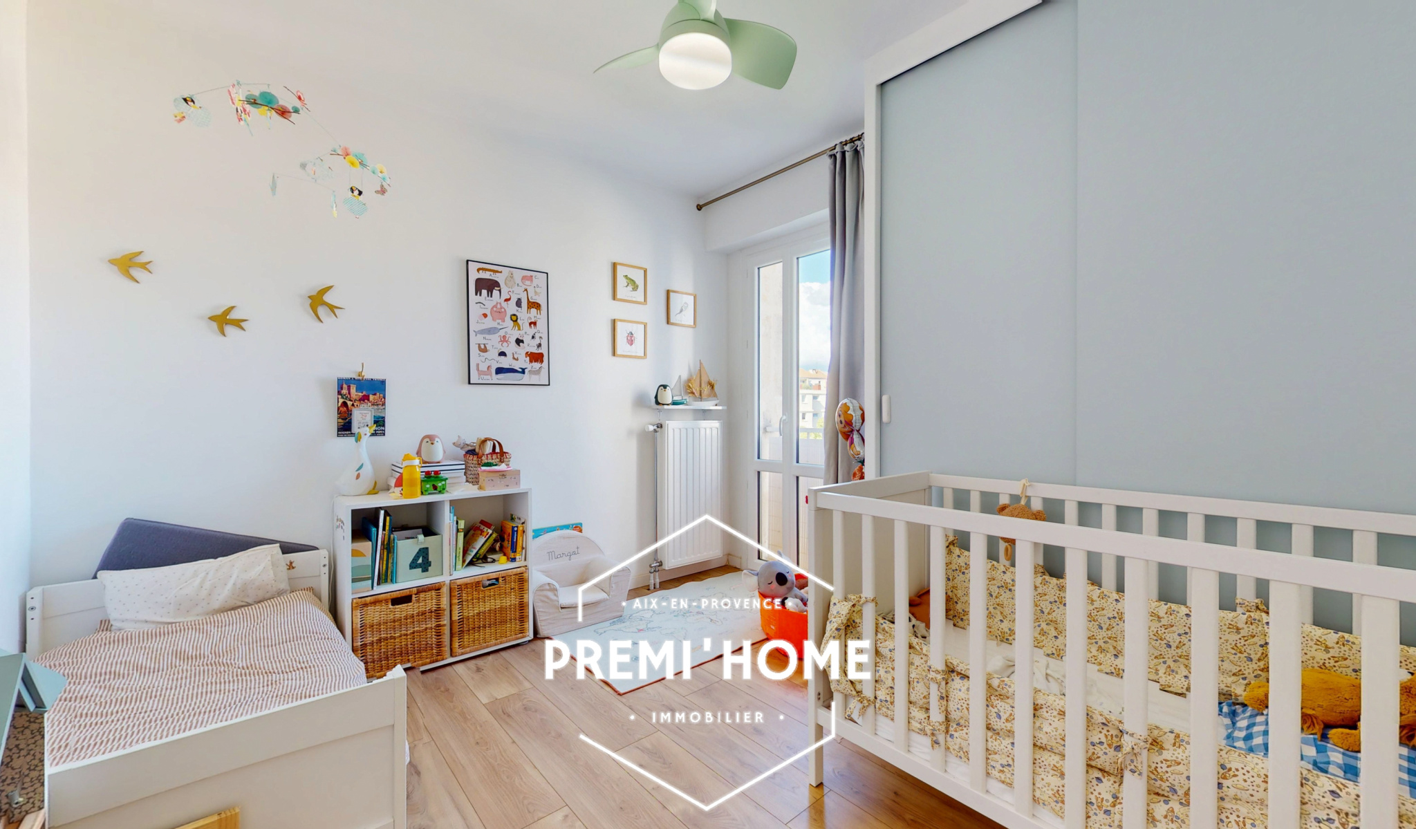 A VENDRE T3/4 RENOVE DERNIER ETAGE PIGONNET AIX EN PROVENCE - Premi'home Agence immobilière Aix En Provence