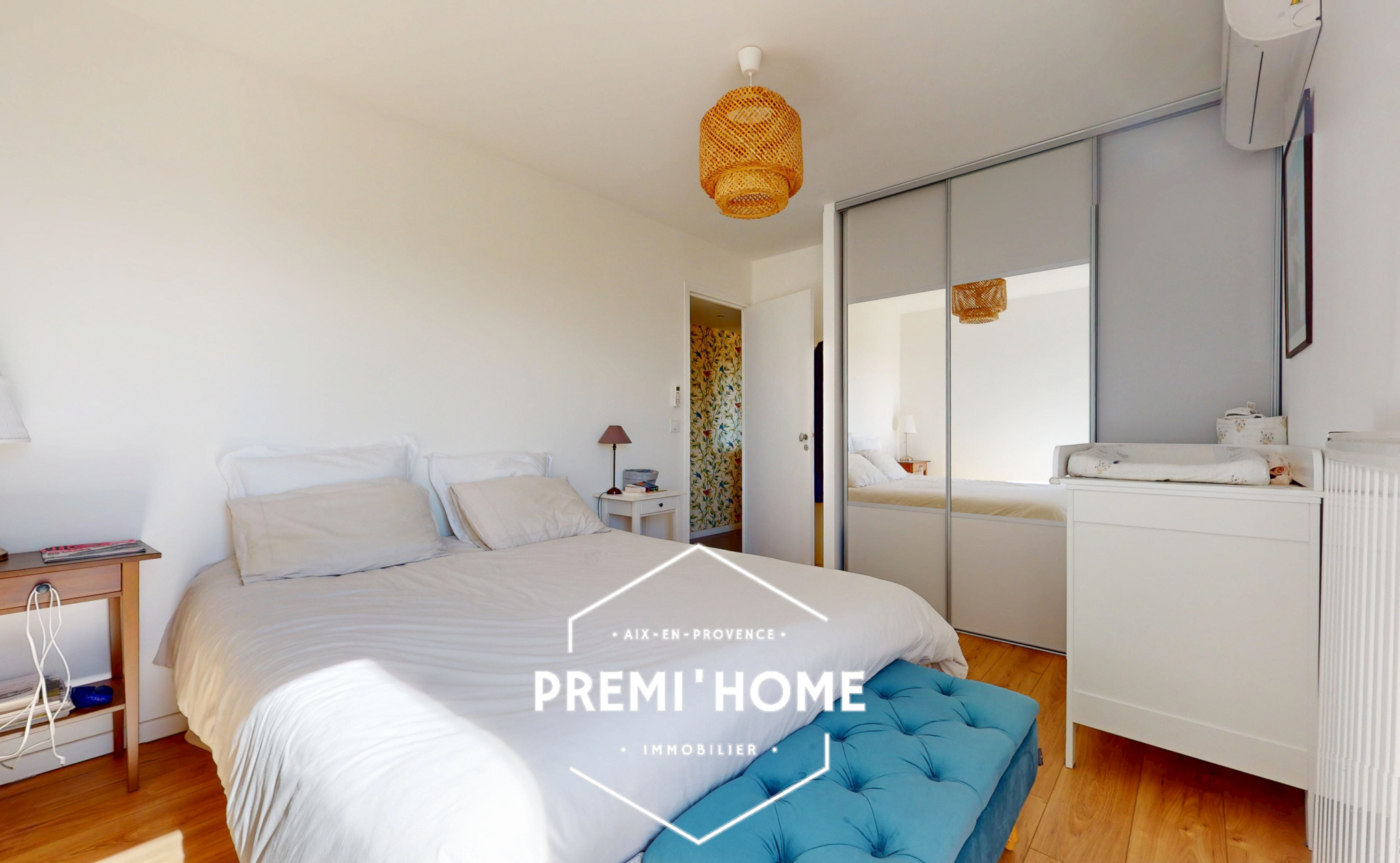 A VENDRE T3/4 RENOVE DERNIER ETAGE PIGONNET AIX EN PROVENCE - Premi'home Agence immobilière Aix En Provence