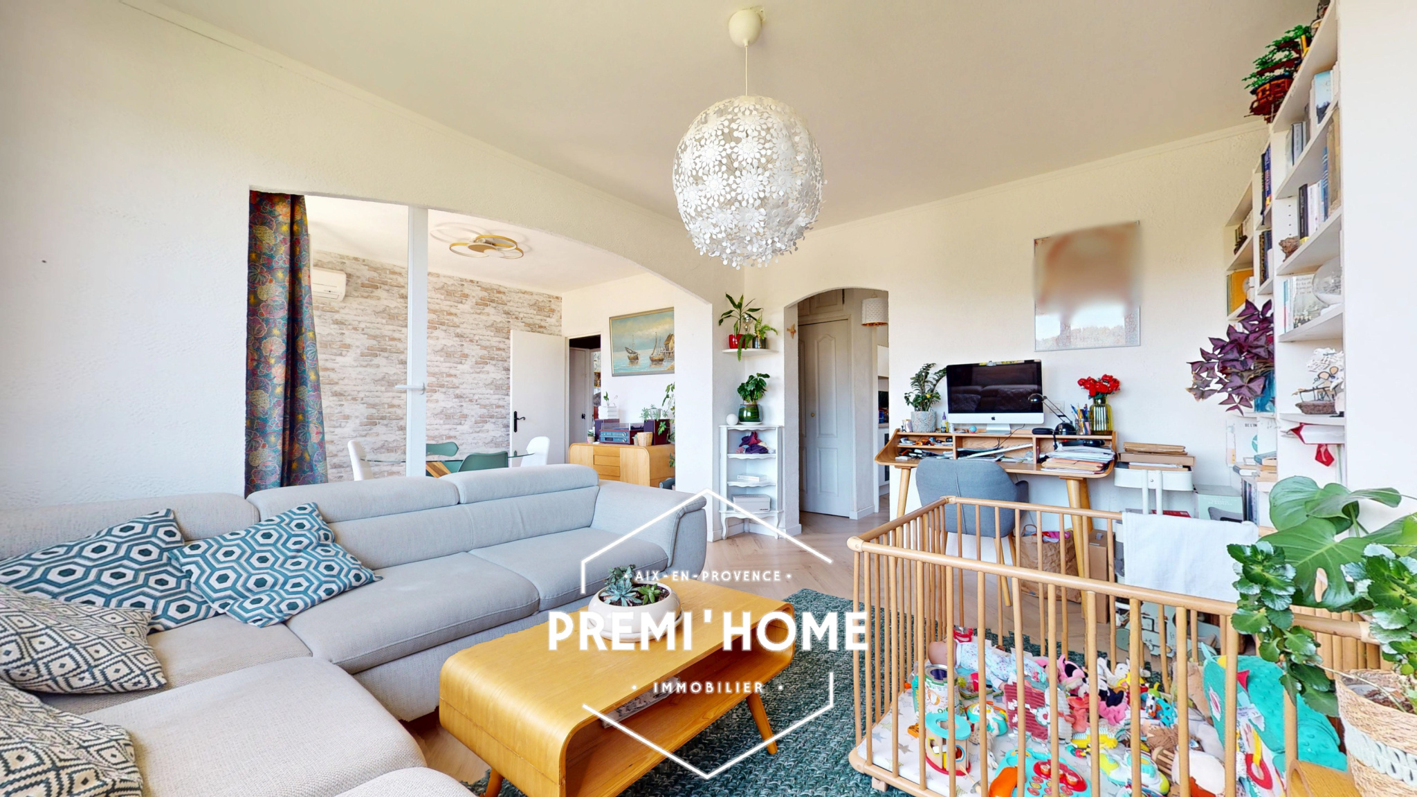 T3/4 A VENDRE DERNIER ETAGE AIX EN PROVENCE QUARTIER EST - Premi'home Agence immobilière Aix En Provence