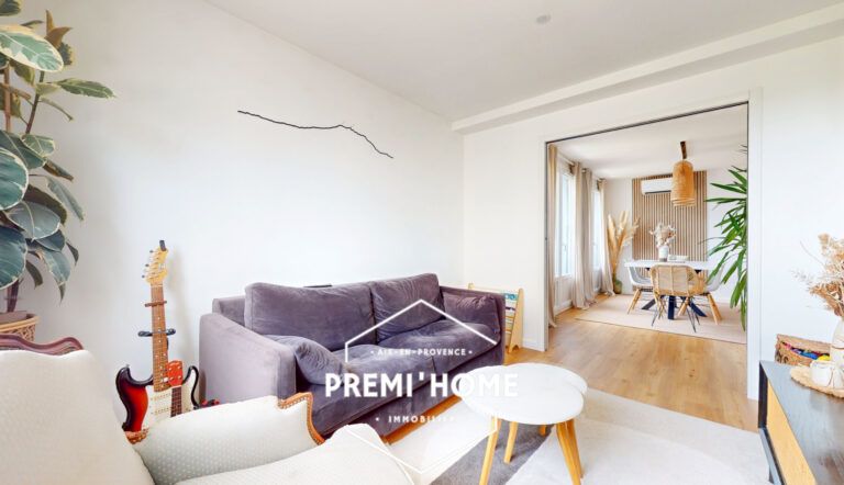 A VENDRE T3/4 RENOVE AIX QUARTIER AXIUM - Premi'home Agence immobilière Aix En Provence