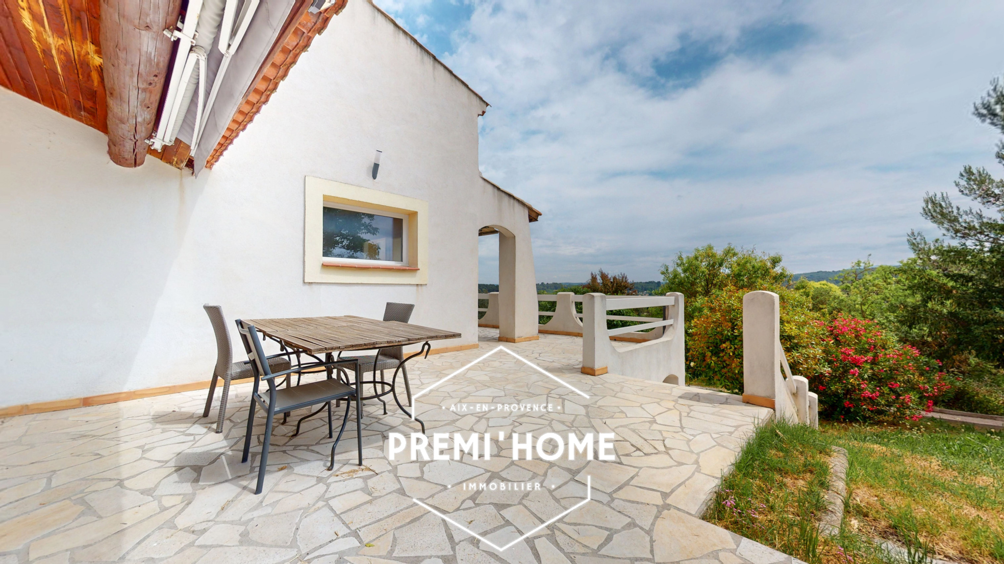 MAISON A VENDRE A LUYNES 3 CHAMBRES AVEC GARAGE - Premi'home Agence immobilière Aix En Provence