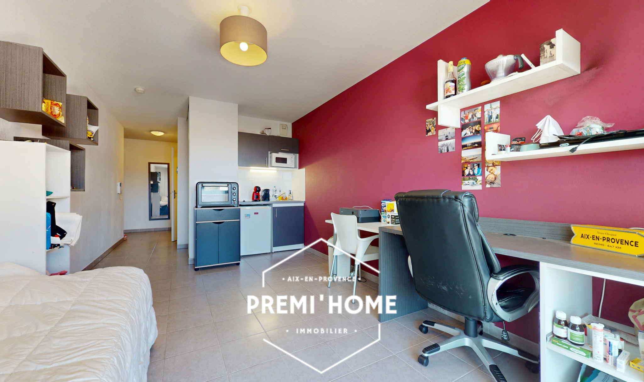 A VENDRE STUDIO LMNP AIX LA NATIVITE - Premi'home Agence immobilière Aix En Provence