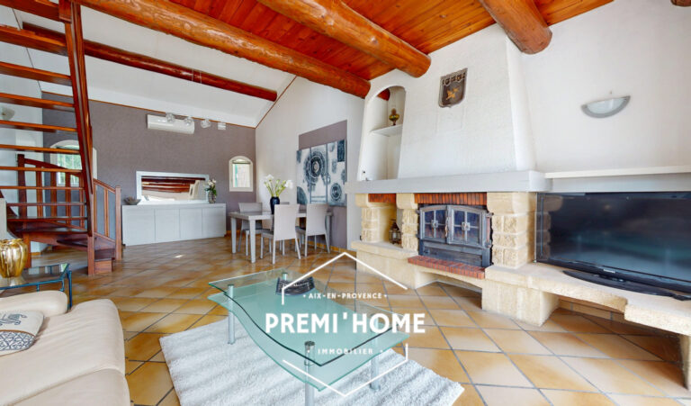 MAISON A VENDRE A LUYNES 3 CHAMBRES AVEC GARAGE - Premi'home Agence immobilière Aix En Provence