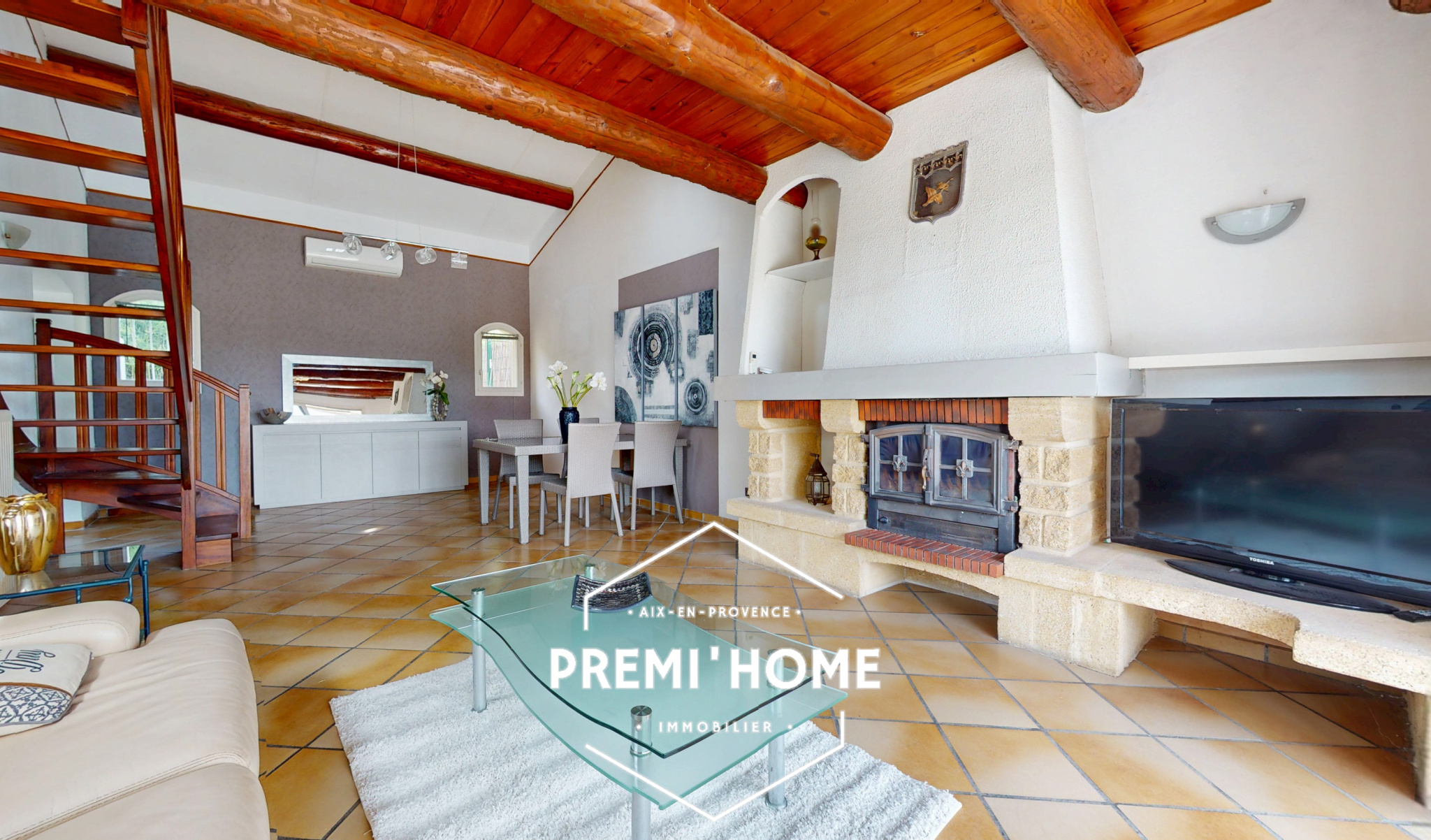 MAISON A VENDRE A LUYNES 3 CHAMBRES AVEC GARAGE - Premi'home Agence immobilière Aix En Provence
