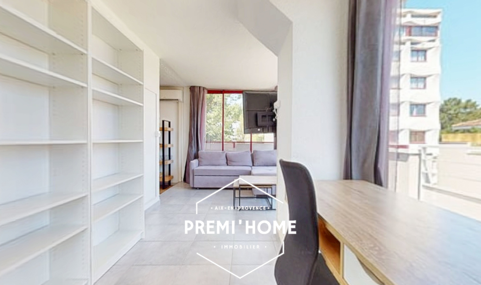 A VENDRE T2 AVEC TERRASSE DE 28M2 AIX SUD A VENDRE - Premi'home Agence immobilière Aix En Provence