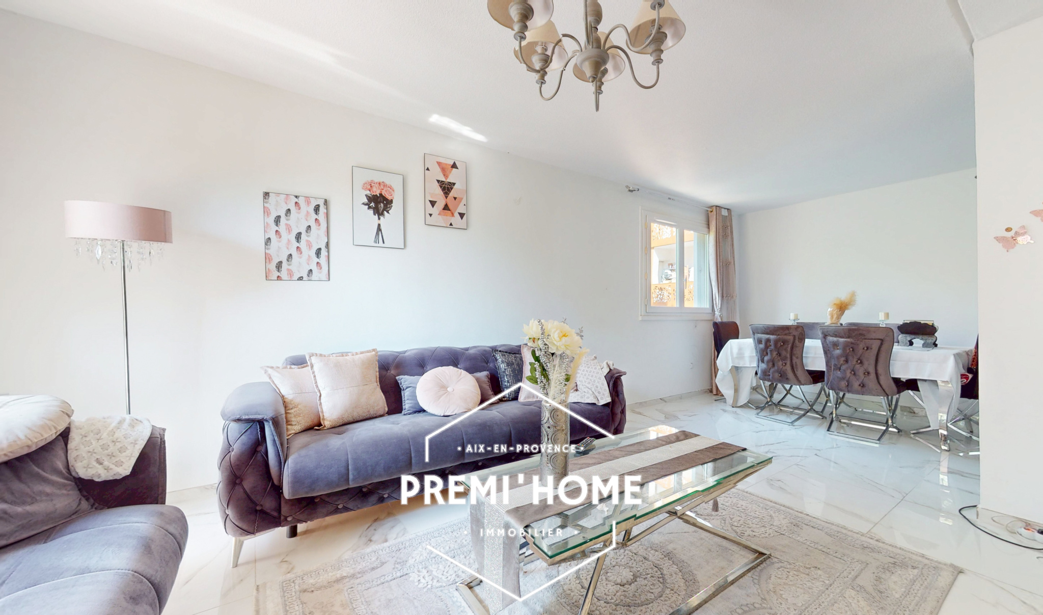 T3/4 AVEC BALCON A VENDRE AIX OUEST - Premi'home Agence immobilière Aix En Provence