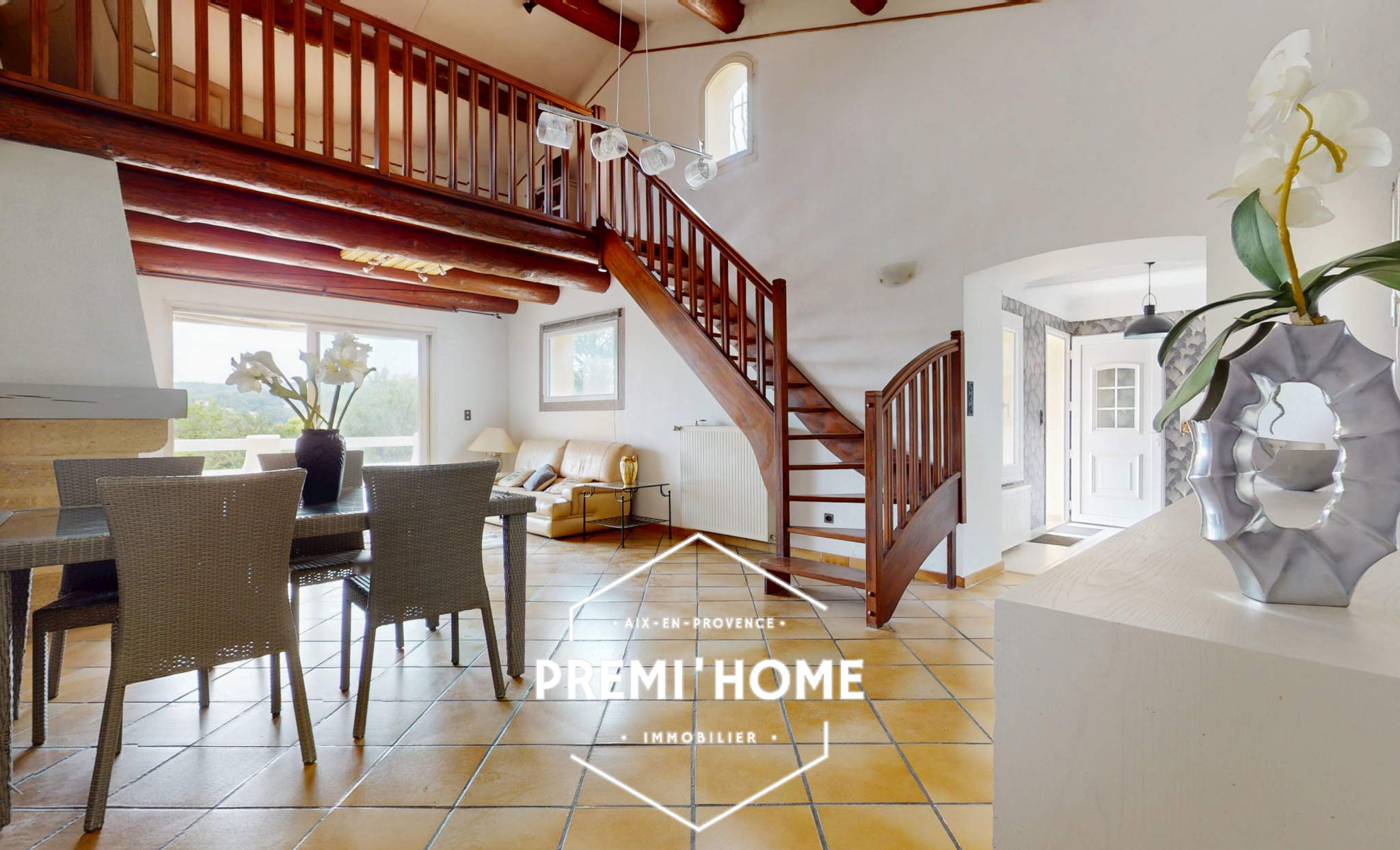 MAISON A VENDRE A LUYNES 3 CHAMBRES AVEC GARAGE - Premi'home Agence immobilière Aix En Provence