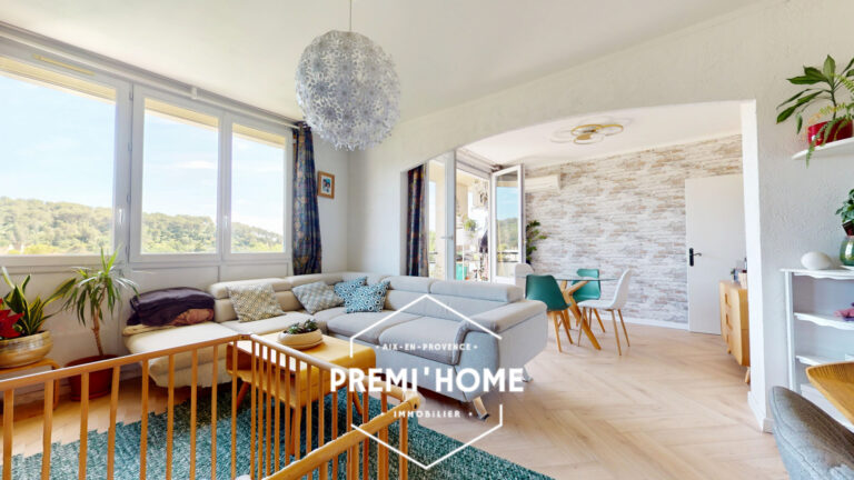 T3/4 A VENDRE DERNIER ETAGE AIX EN PROVENCE QUARTIER EST - Premi'home Agence immobilière Aix En Provence