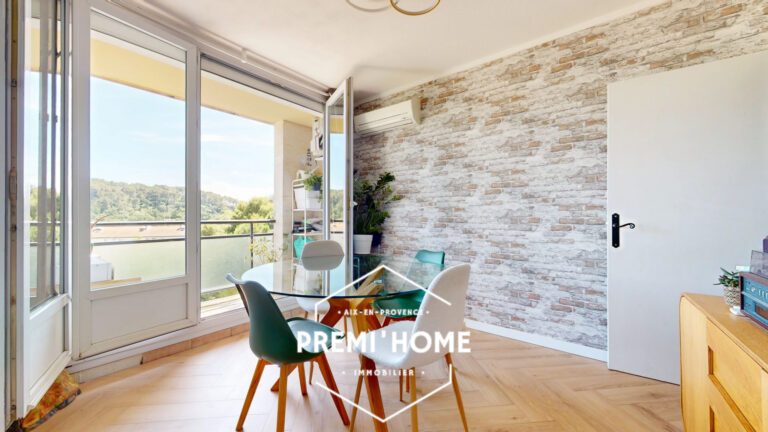 T3/4 A VENDRE DERNIER ETAGE AIX EN PROVENCE QUARTIER EST - Premi'home Agence immobilière Aix En Provence