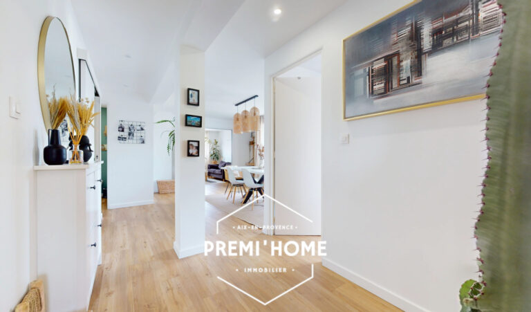 A VENDRE T3/4 RENOVE AIX QUARTIER AXIUM - Premi'home Agence immobilière Aix En Provence