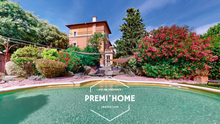T3 RENOVE AVEC JARDIN ET PISCINE BASTIDE REMARQUABLE A LA CI - Premi'home Agence immobilière Aix En Provence