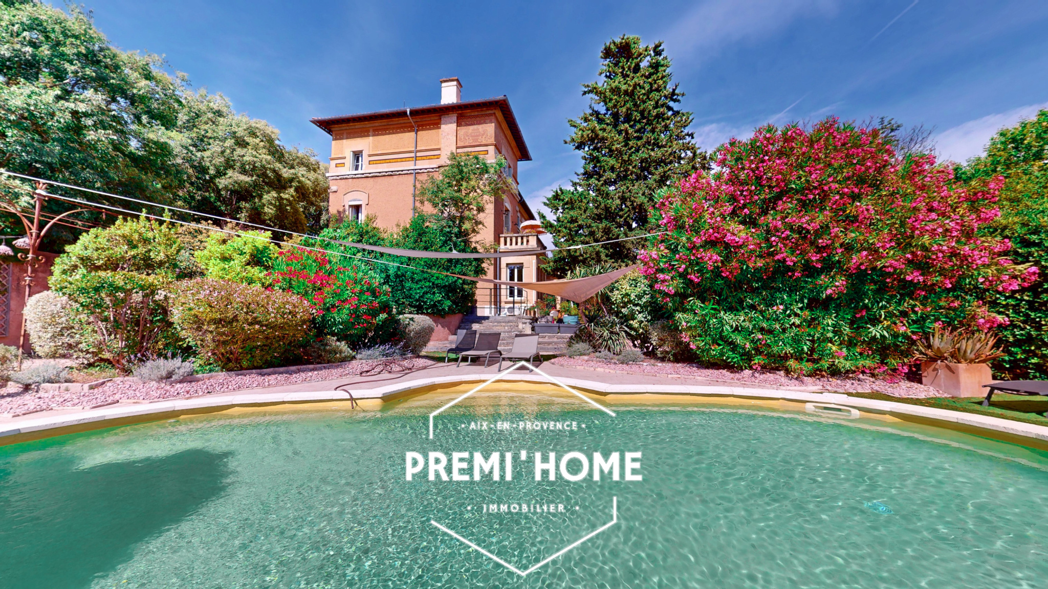 T3 RENOVE AVEC JARDIN ET PISCINE BASTIDE REMARQUABLE A LA CI - Premi'home Agence immobilière Aix En Provence