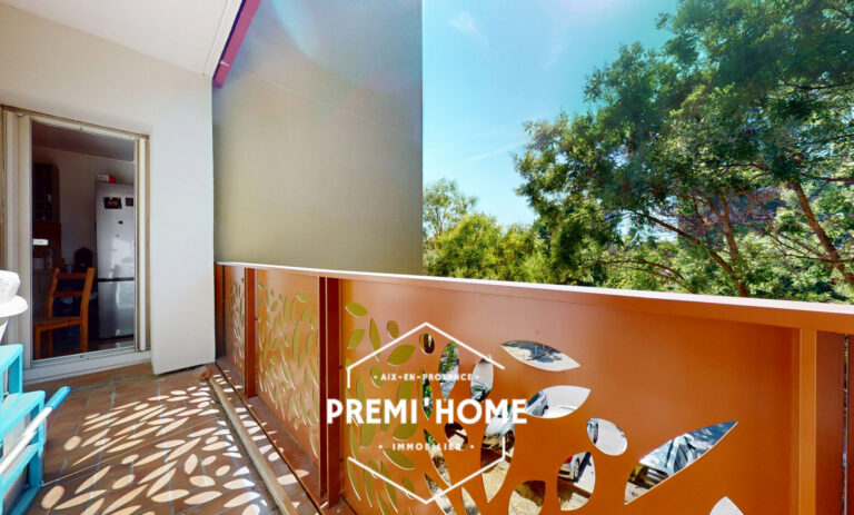 T3/4 AVEC BALCON A VENDRE AIX OUEST - Premi'home Agence immobilière Aix En Provence