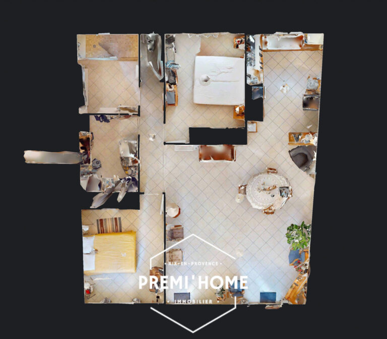 MAISON T3 ENV. 88 M2 AVEC COUR ET TERRASSE AUREILLE - Premi'home Agence immobilière Aix En Provence