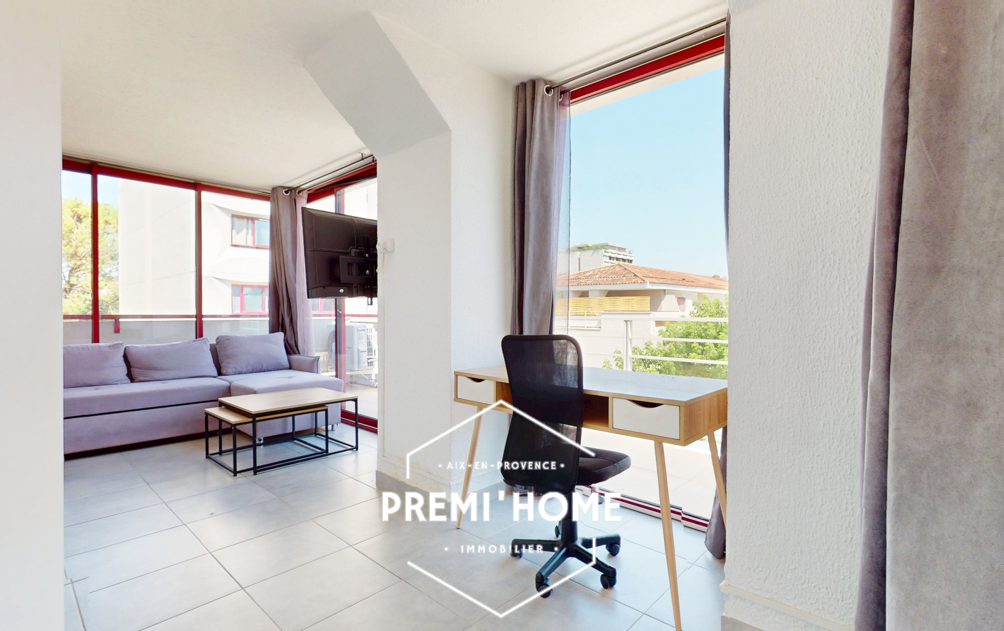 A VENDRE T2 AVEC TERRASSE DE 28M2 AIX SUD A VENDRE - Premi'home Agence immobilière Aix En Provence