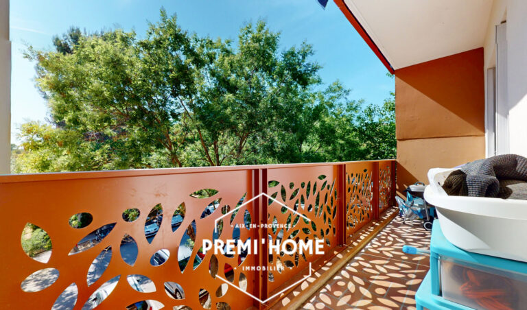 T3/4 AVEC BALCON A VENDRE AIX OUEST - Premi'home Agence immobilière Aix En Provence