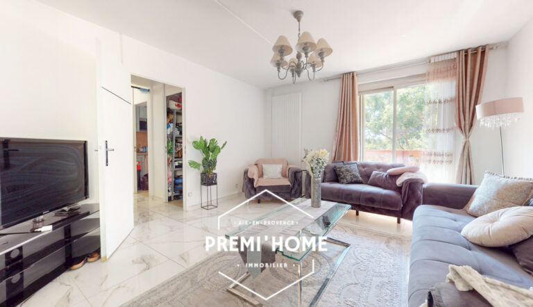 T3/4 AVEC BALCON A VENDRE AIX OUEST - Premi'home Agence immobilière Aix En Provence