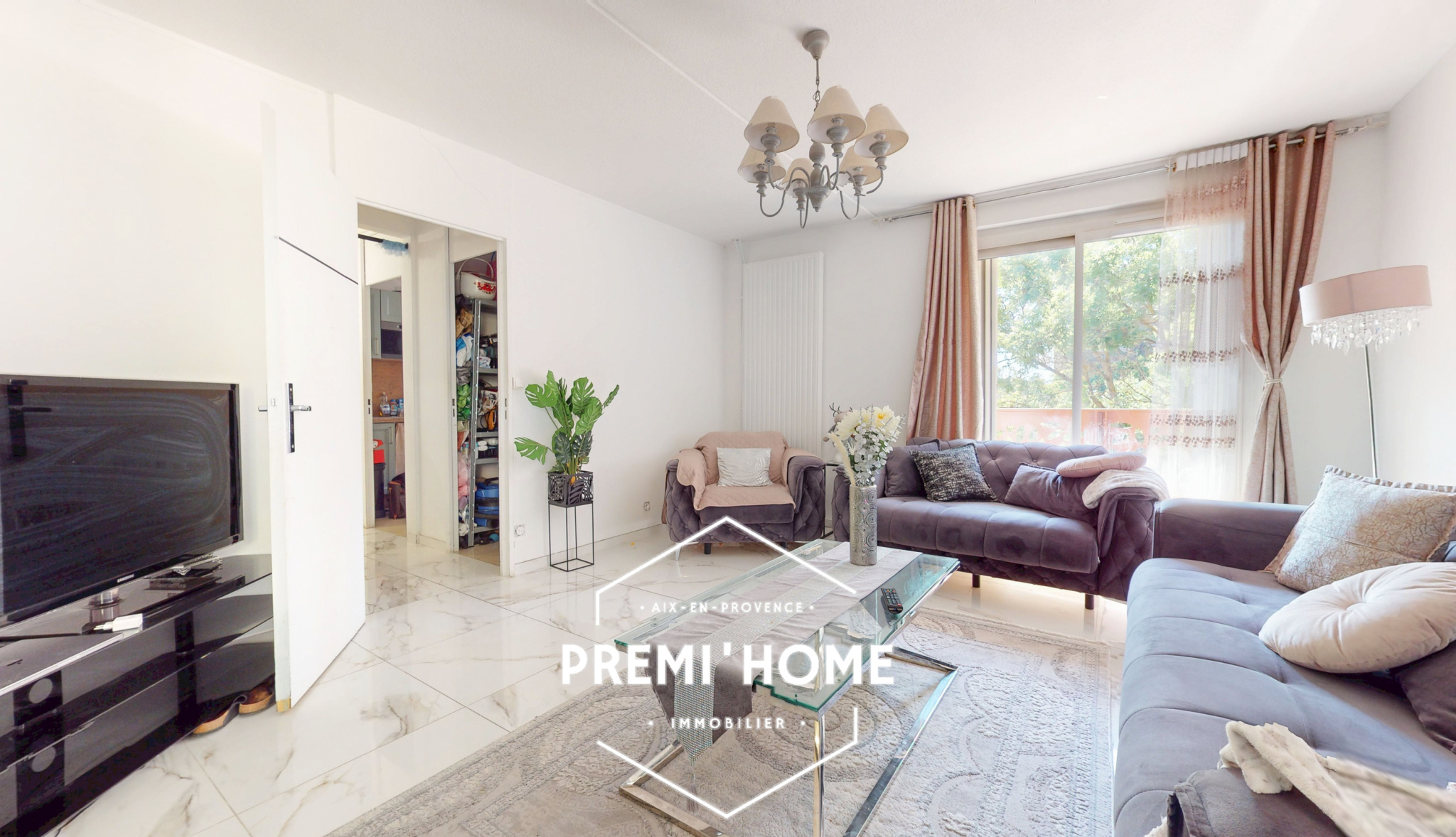 T3/4 AVEC BALCON A VENDRE AIX OUEST - Premi'home Agence immobilière Aix En Provence