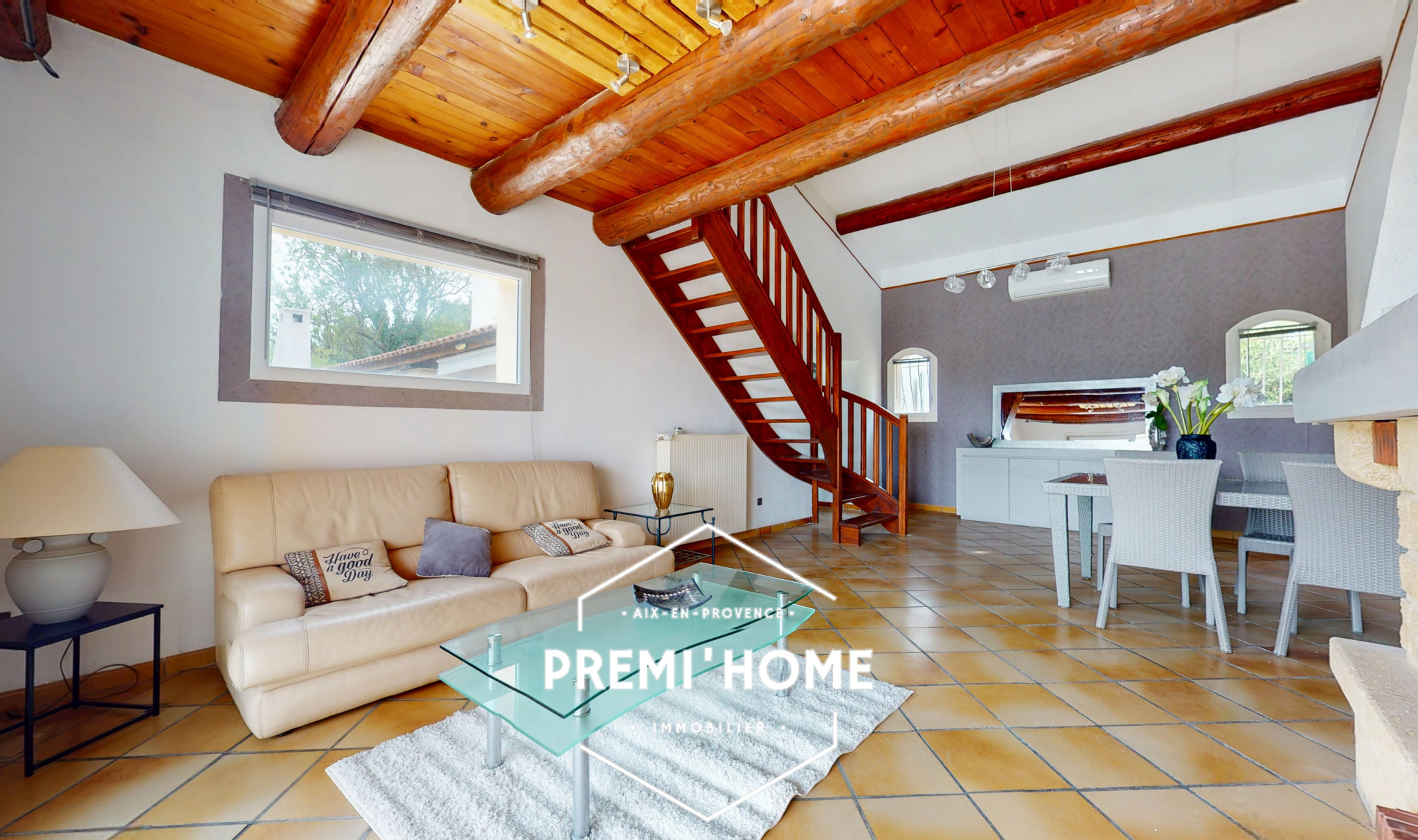 MAISON A VENDRE A LUYNES 3 CHAMBRES AVEC GARAGE - Premi'home Agence immobilière Aix En Provence