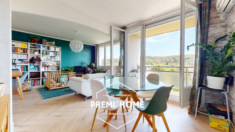 T3/4 A VENDRE DERNIER ETAGE AIX EN PROVENCE QUARTIER EST - Premi'home Agence immobilière Aix En Provence