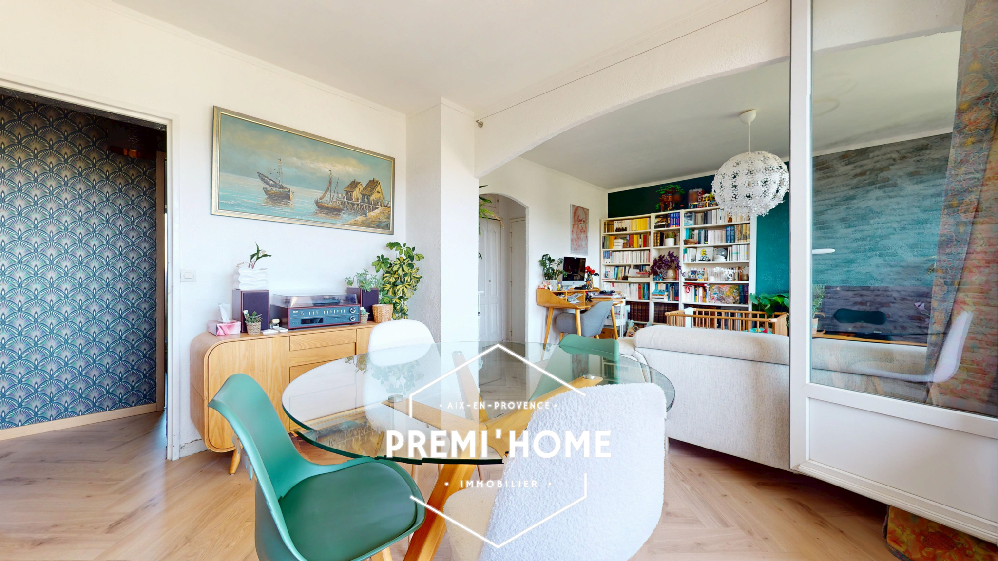 T3/4 A VENDRE DERNIER ETAGE AIX EN PROVENCE QUARTIER EST - Premi'home Agence immobilière Aix En Provence