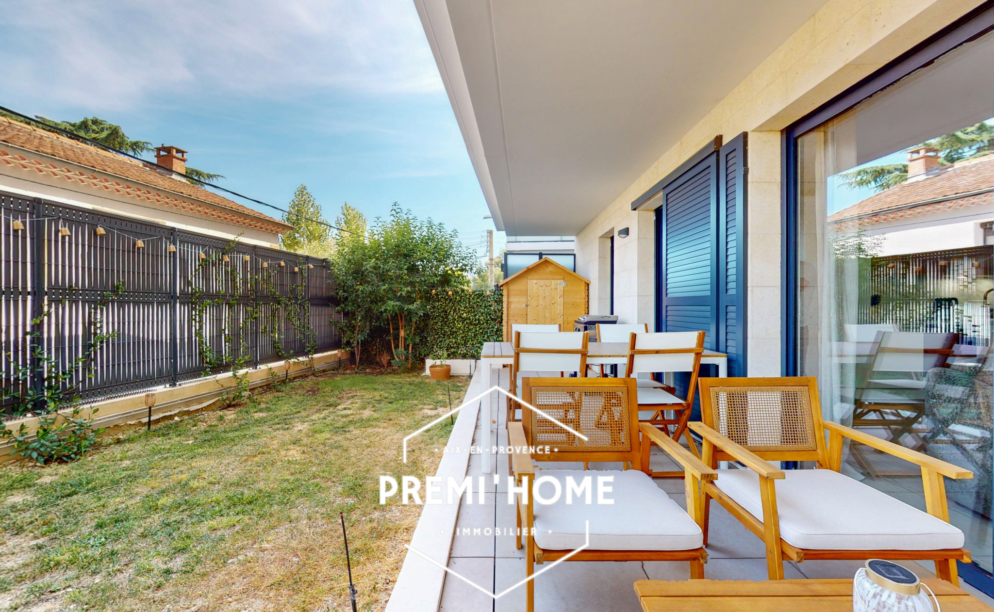 T3 AVEC JARDIN AIX LA TORSE A VENDRE - Premi'home Agence immobilière Aix En Provence