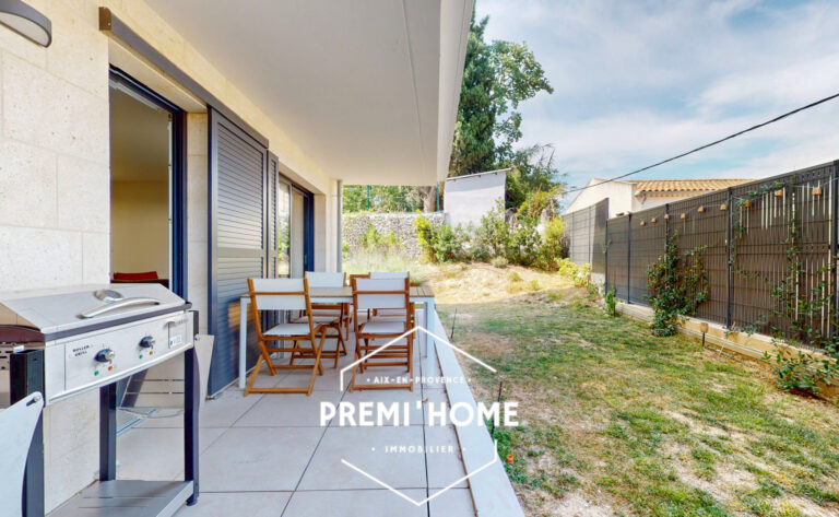 T3 AVEC JARDIN AIX LA TORSE A VENDRE - Premi'home Agence immobilière Aix En Provence