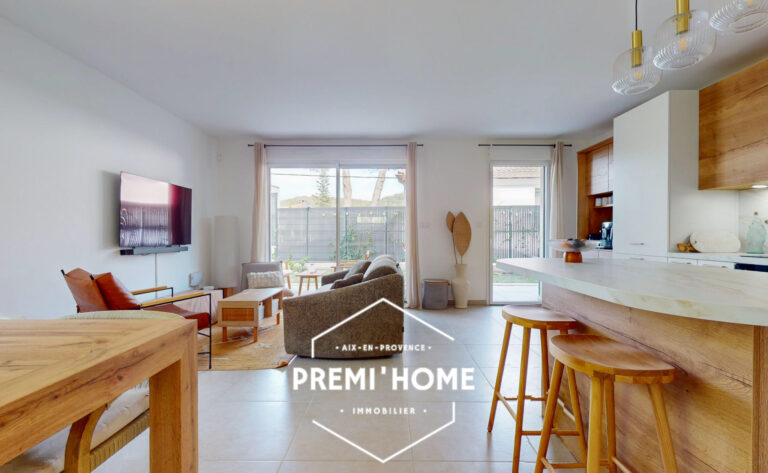 T3 AVEC JARDIN AIX LA TORSE A VENDRE - Premi'home Agence immobilière Aix En Provence