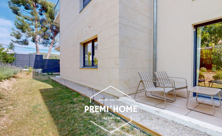 T3 AVEC JARDIN AIX LA TORSE A VENDRE - Premi'home Agence immobilière Aix En Provence