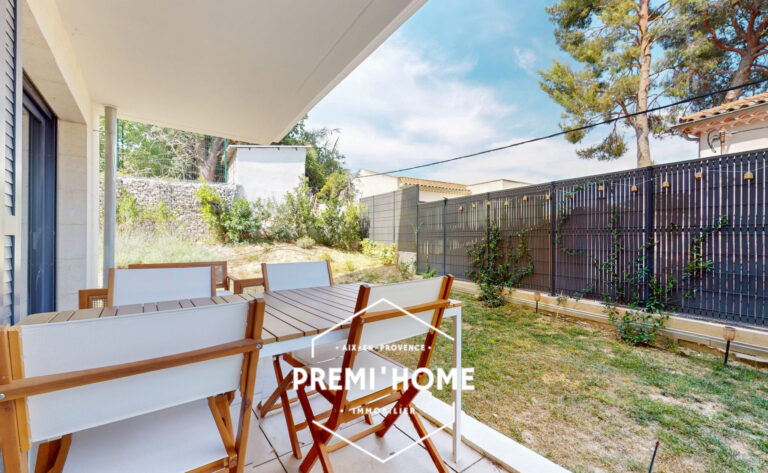 T3 AVEC JARDIN AIX LA TORSE A VENDRE - Premi'home Agence immobilière Aix En Provence