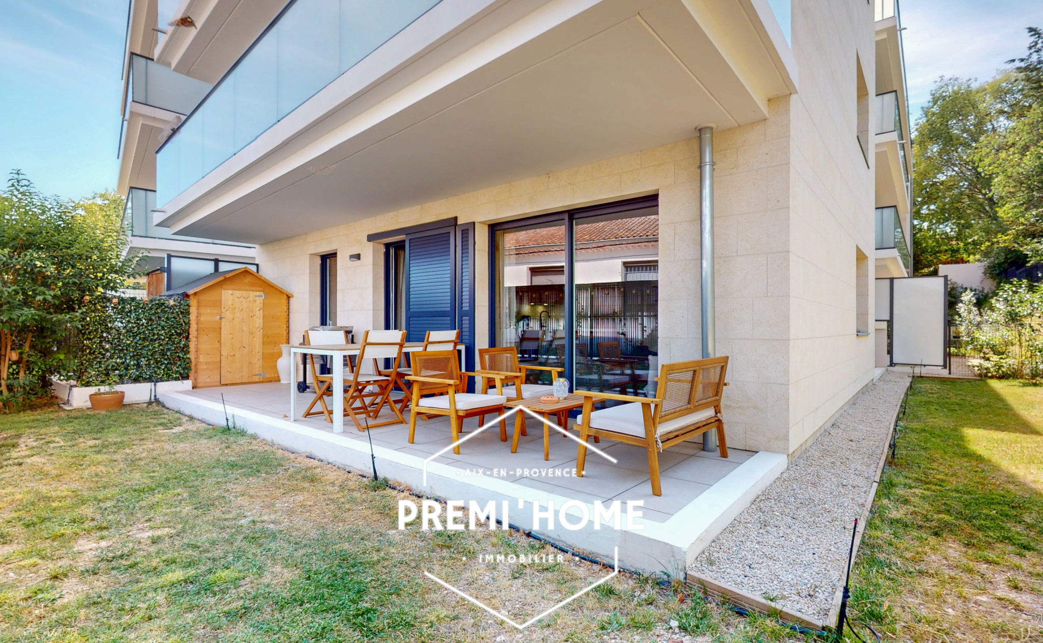 T3 AVEC JARDIN AIX LA TORSE A VENDRE - Premi'home Agence immobilière Aix En Provence