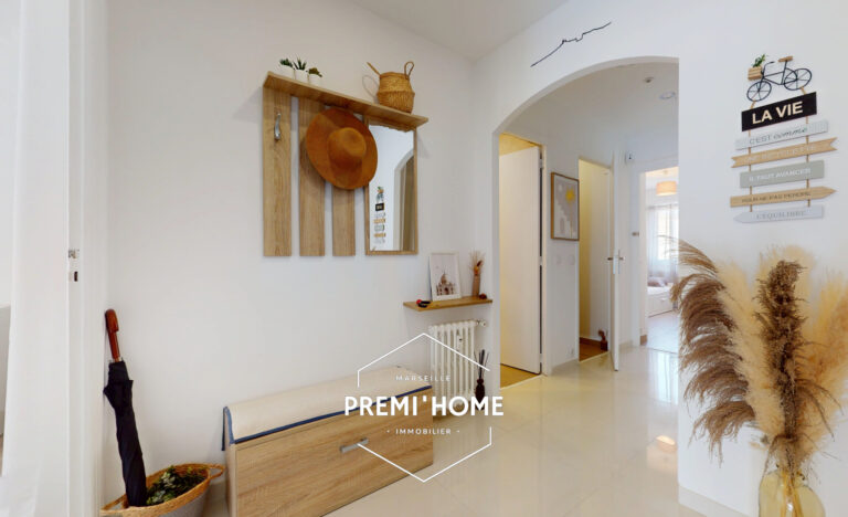 A VENDRE T3 RENOVE A MARSEILLE 13004 CHUTES LAVIES - Premi'home Agence immobilière Aix En Provence
