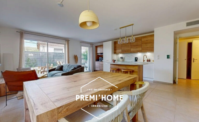 T3 AVEC JARDIN AIX LA TORSE A VENDRE - Premi'home Agence immobilière Aix En Provence