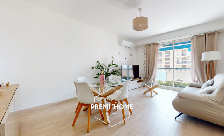 A VENDRE T3 RENOVE A MARSEILLE 13004 CHUTES LAVIES - Premi'home Agence immobilière Aix En Provence