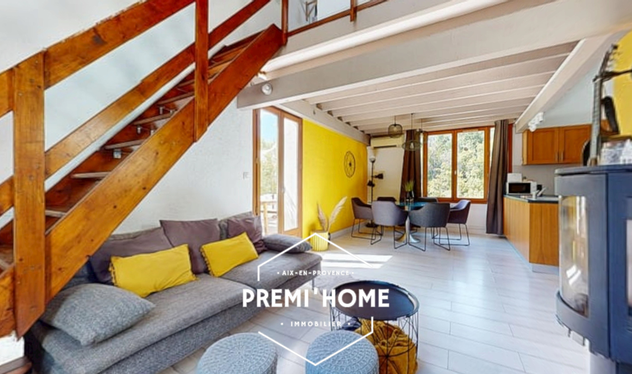 T3/4 RENOVE A VENDRE AIX EN PROVENCE SUD - Premi'home Agence immobilière Aix En Provence