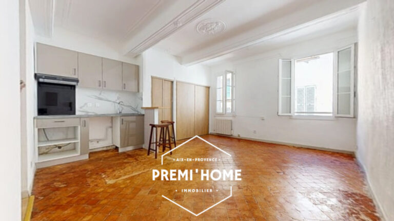 A VENDRE T3 CENTRE HISTORIQUE AIX EN PROVENCE - Premi'home Agence immobilière Aix En Provence