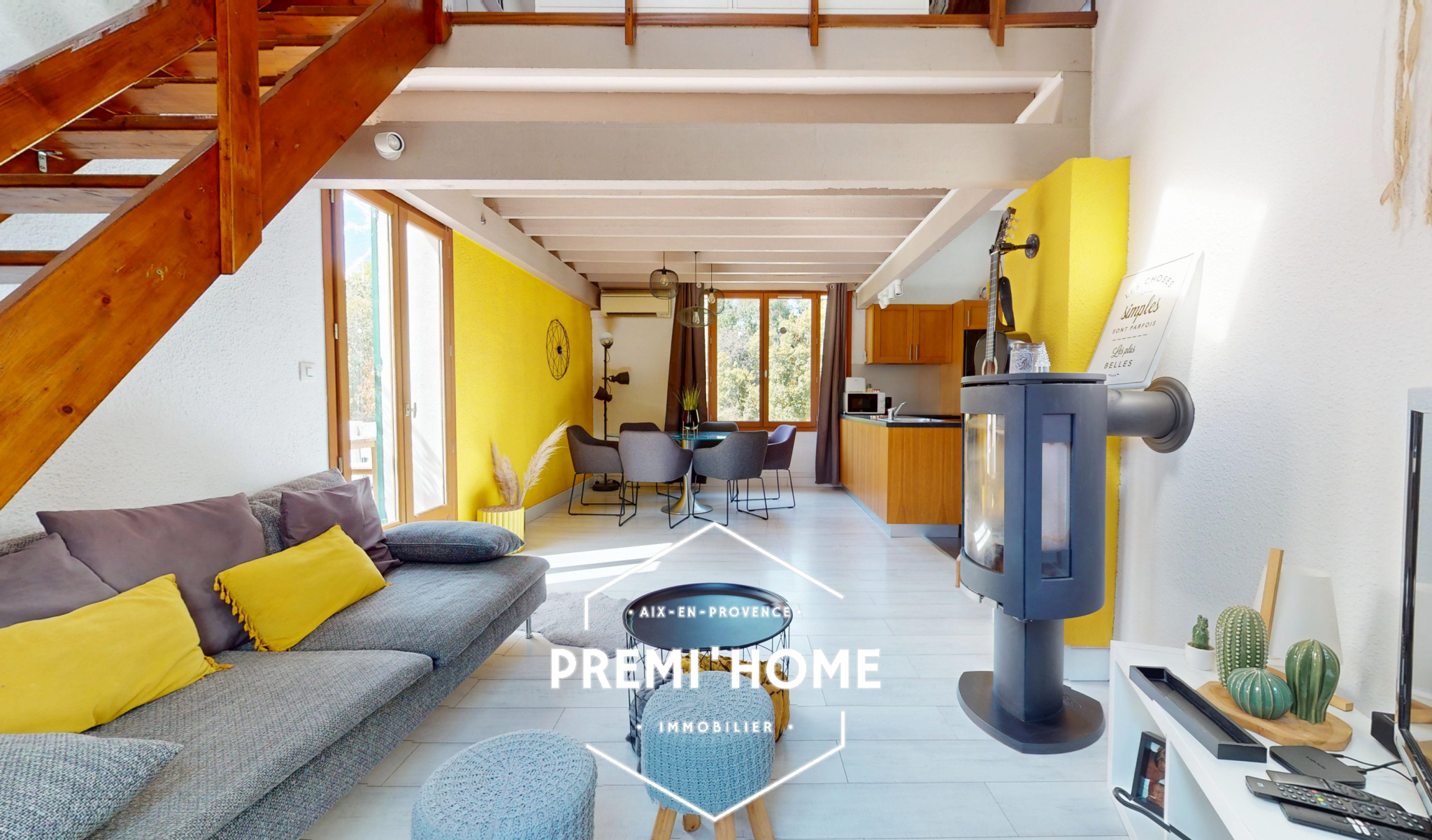 T3/4 RENOVE A VENDRE AIX EN PROVENCE SUD - Premi'home Agence immobilière Aix En Provence