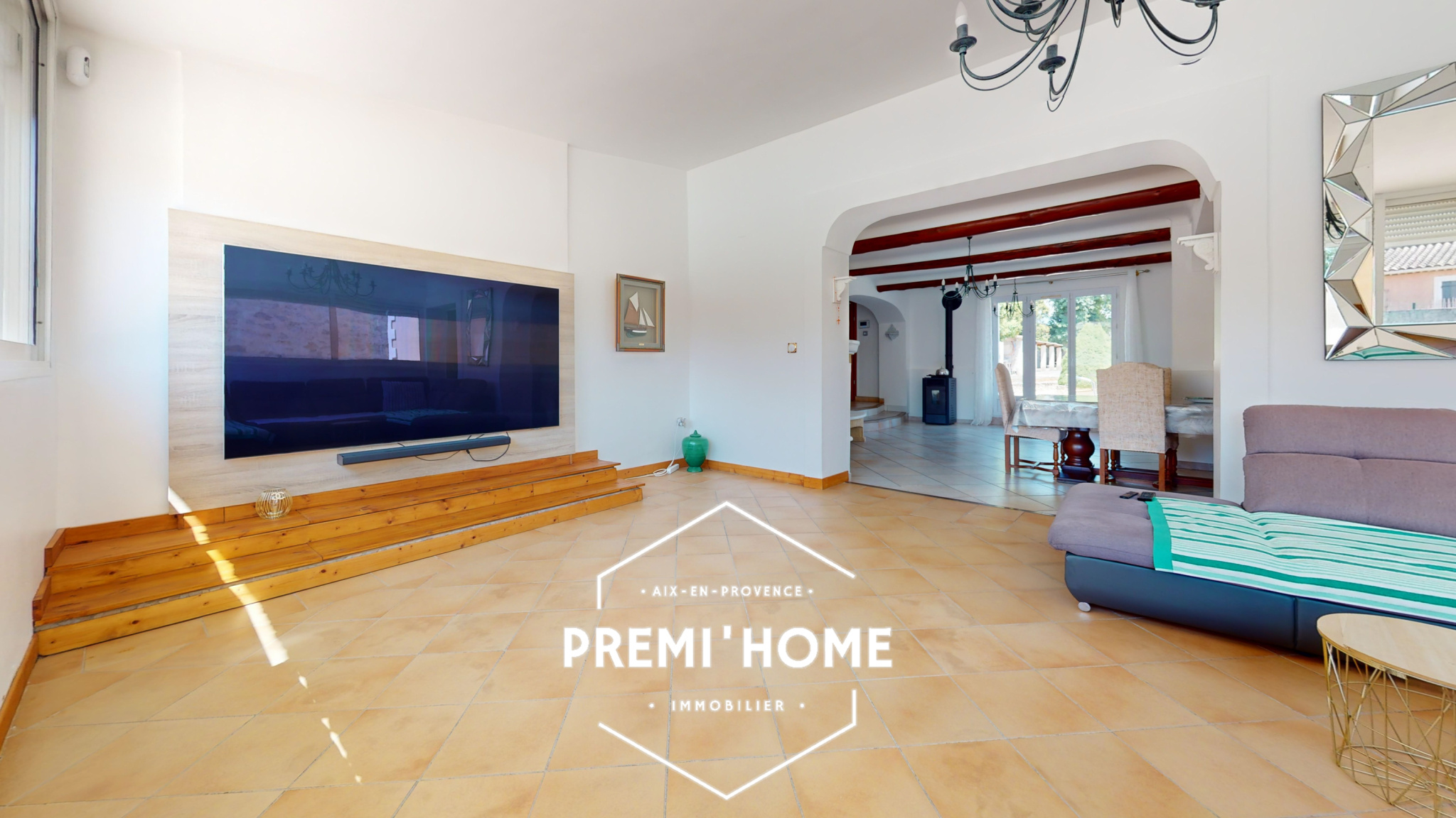MAISON 4 CHAMBRES A VENDRE A GARDANNE AVEC PISCINE - Premi'home Agence immobilière Aix En Provence