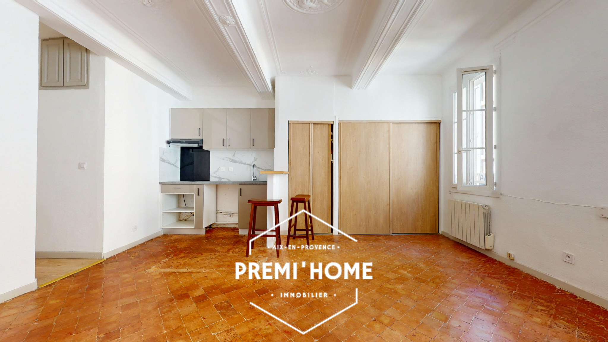 A VENDRE T3 CENTRE HISTORIQUE AIX EN PROVENCE - Premi'home Agence immobilière Aix En Provence