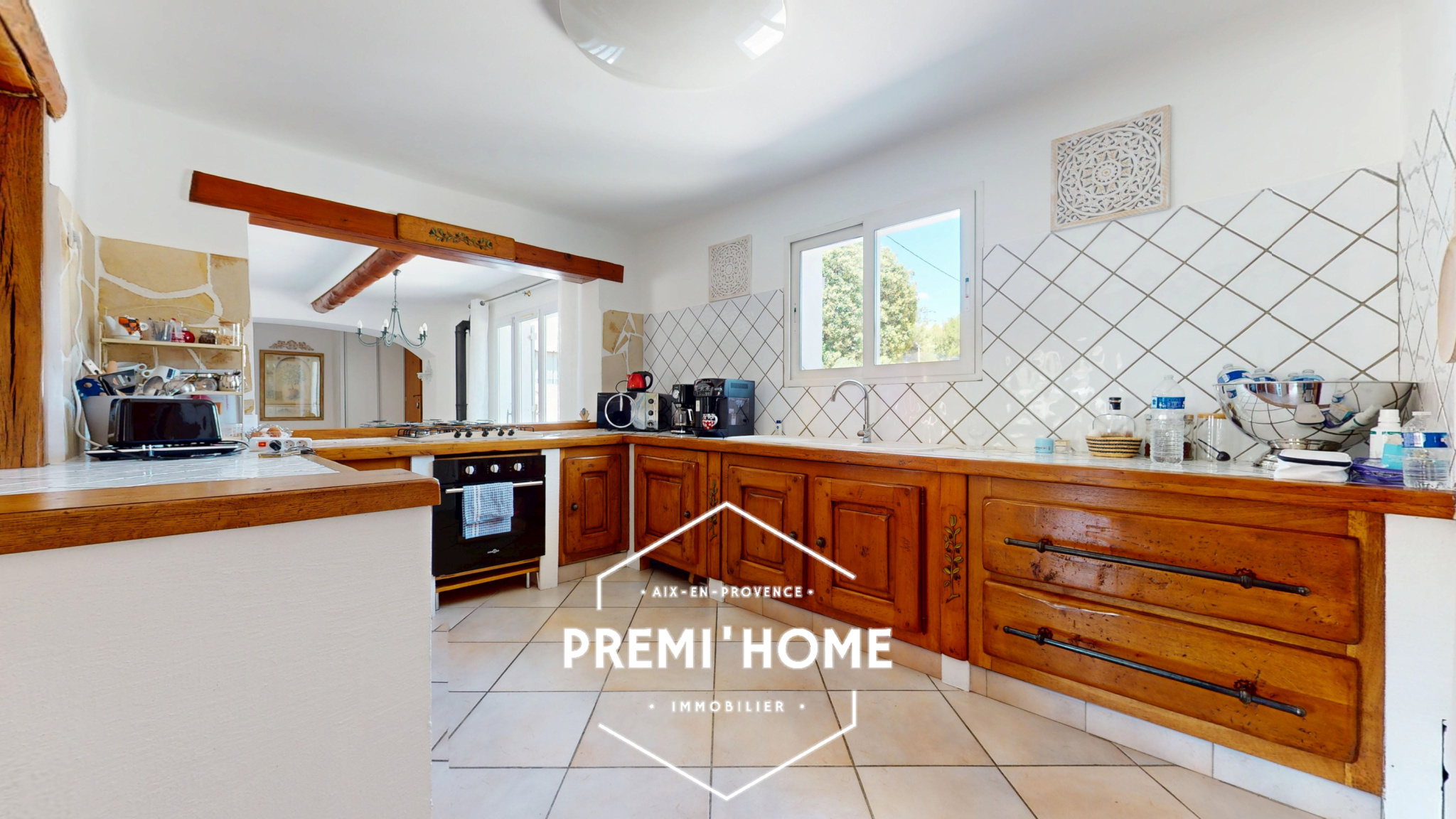MAISON 4 CHAMBRES A VENDRE A GARDANNE AVEC PISCINE - Premi'home Agence immobilière Aix En Provence