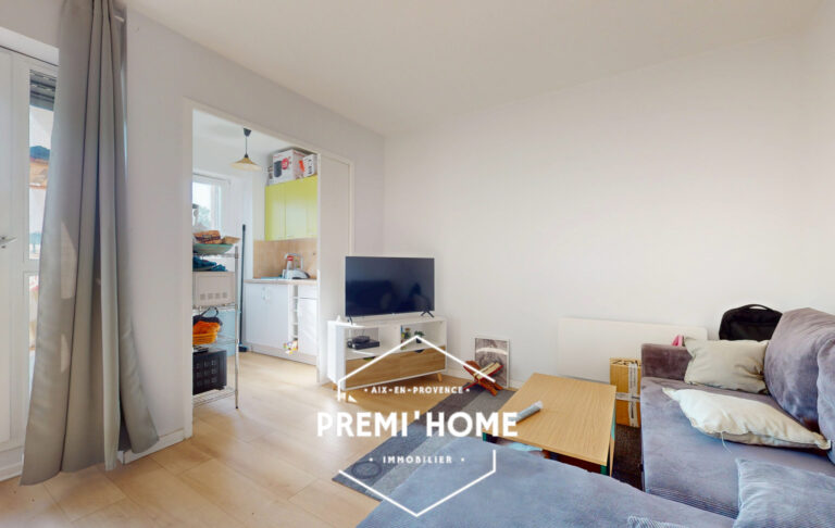 A VENDRE T2 LOUE QUARTIER VASARELY - Premi'home Agence immobilière Aix En Provence