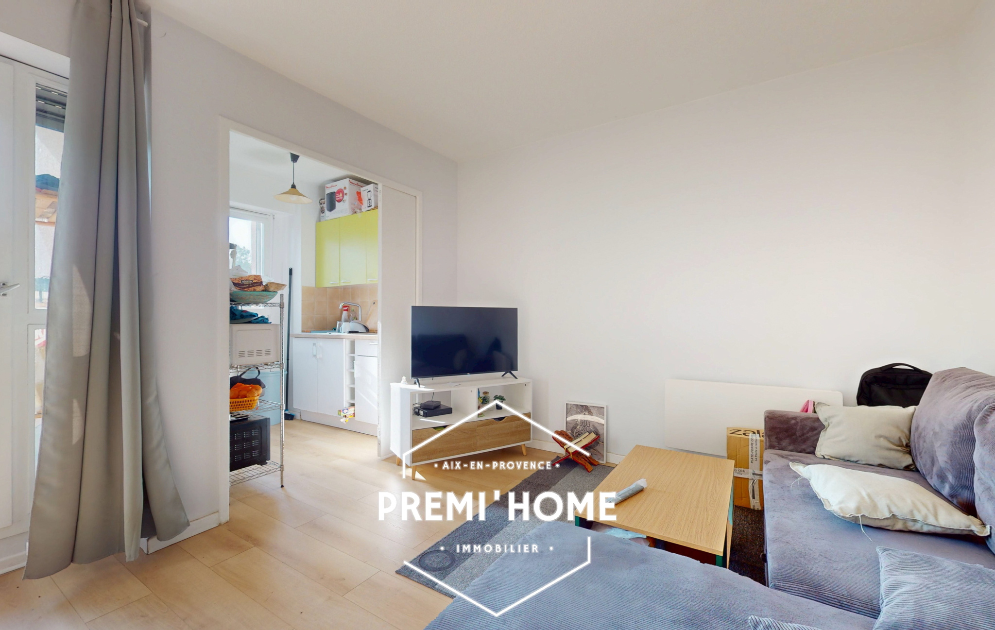 A VENDRE T2 LOUE QUARTIER VASARELY - Premi'home Agence immobilière Aix En Provence