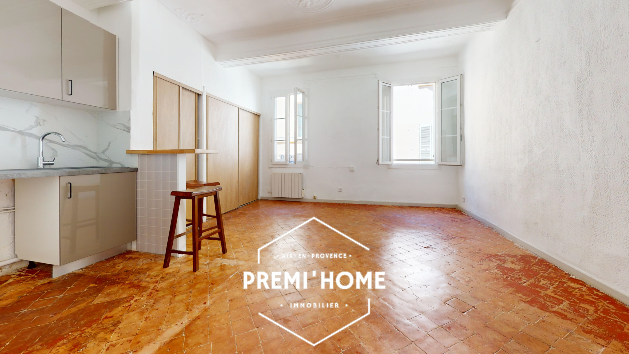 A VENDRE T3 CENTRE HISTORIQUE AIX EN PROVENCE - Premi'home Agence immobilière Aix En Provence