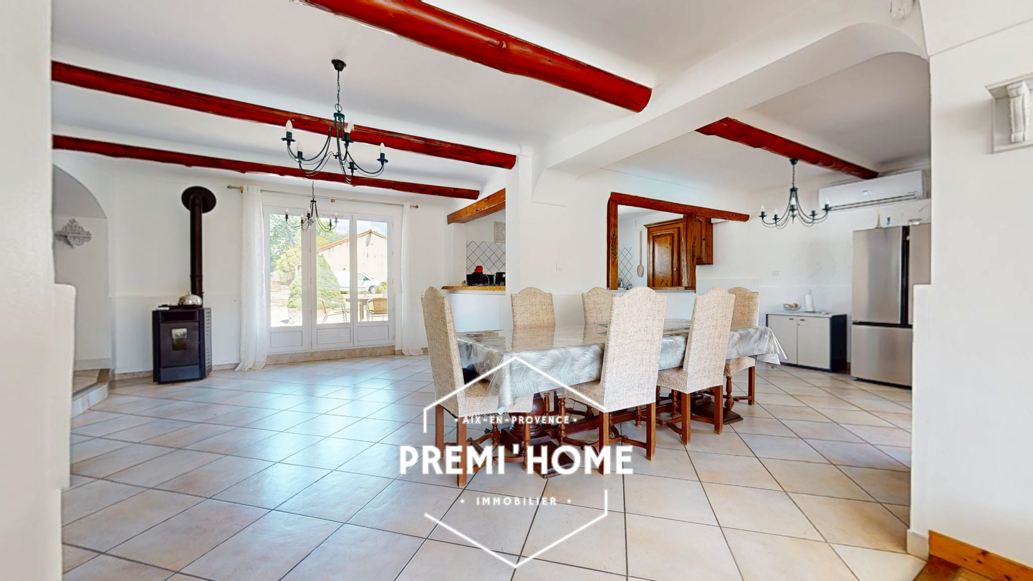MAISON 4 CHAMBRES A VENDRE A GARDANNE AVEC PISCINE - Premi'home Agence immobilière Aix En Provence